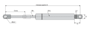 Molle a gas standard