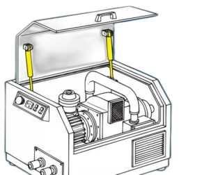 Molle a gas compressione