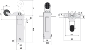 Chiudiporta DICTATOR SAFOV