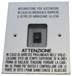 Interruttori d'emergenza