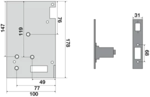 Serrature stagne antideflagranti