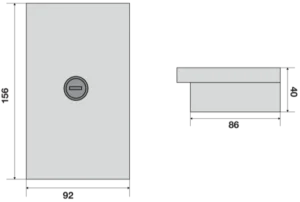 Cassette porta chiavi